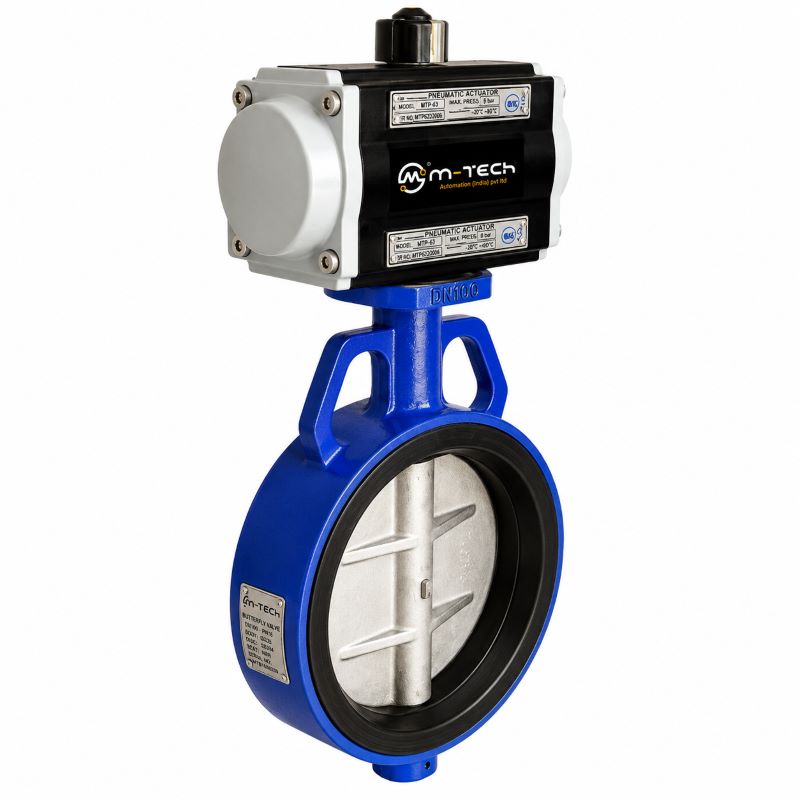 Pneumatic Butterfly Valves Unit